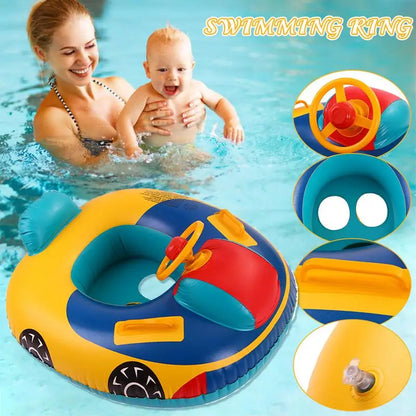 Baby Inflatable Swimming Ring Baby Float Summer Swimming Pool Accessories Safety