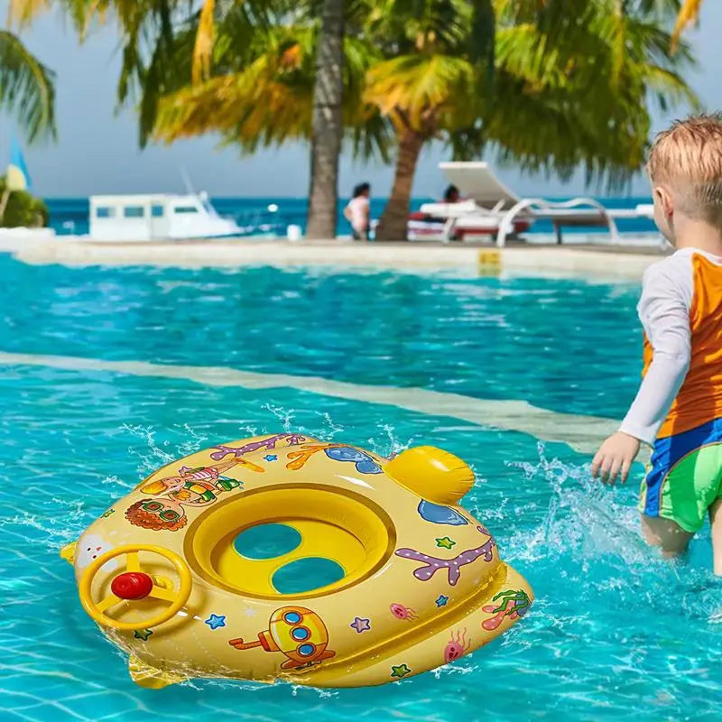Baby Cartoon Swimming Ring Beach Accessories