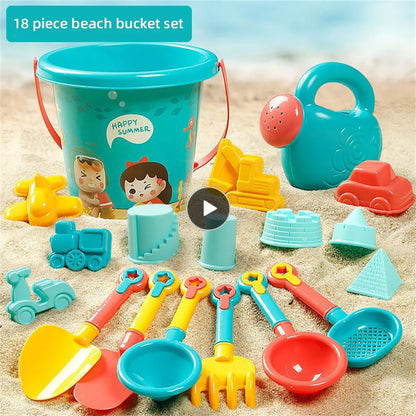 18pc Outdoor Children's Beach Accessories Toys