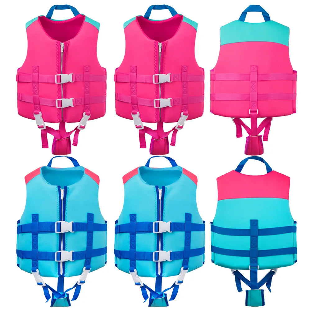 Life Jacket for Children Boys Girls Life Vest Swimming Boating Skiing Driving Vest Drifting